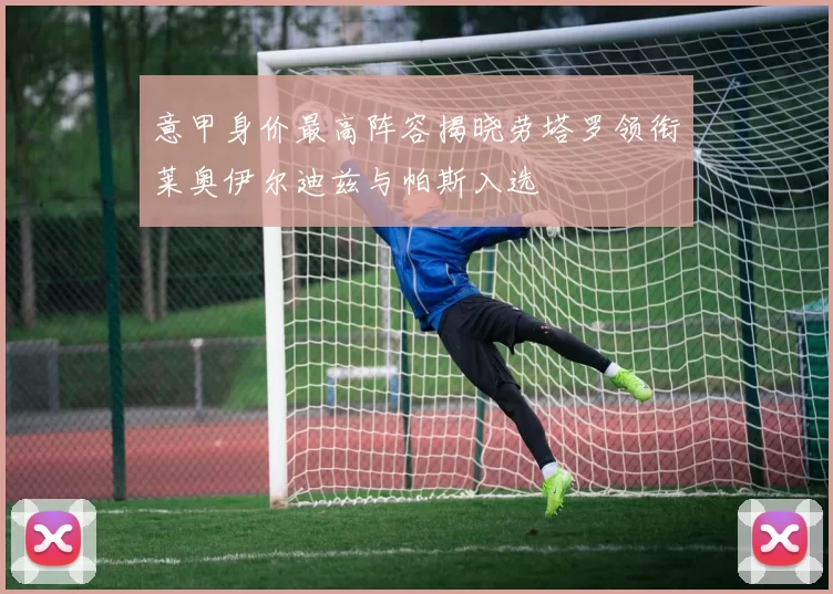 意甲身价最高阵容揭晓劳塔罗领衔莱奥伊尔迪兹与帕斯入选